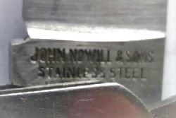 John Nowill and Sons 3 Blade Clasp Knife