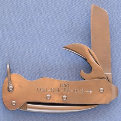 Unknown Maker 3 Blade Clasp Knife